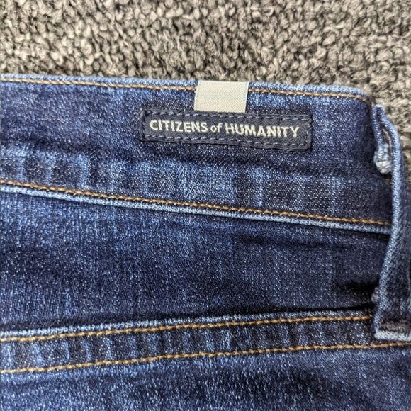 Citizens of Humanity Rocket High Rise Women's Skinny Jeans Size 31 Dark Blue - Picture 5 of 6